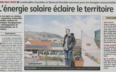 L’énergie solaire éclaire le territoire