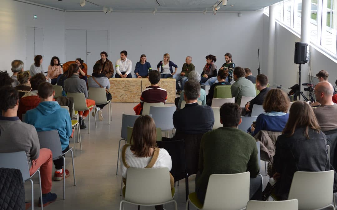 Combrailles Durables invitée à l’école d’architecture pour la grève du Climat