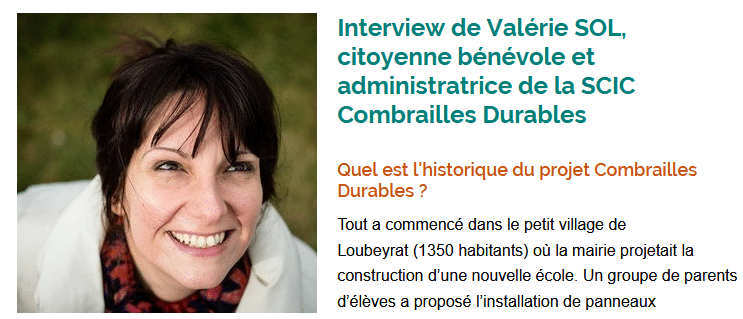 Interview donnée à Auvergne-Rhône-Alpes Énergie Environnement