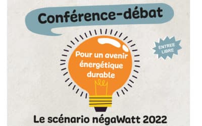 Scénario négaWatt 2022 : conférence-débat vendredi 23 septembre 2022 à Loubeyrat